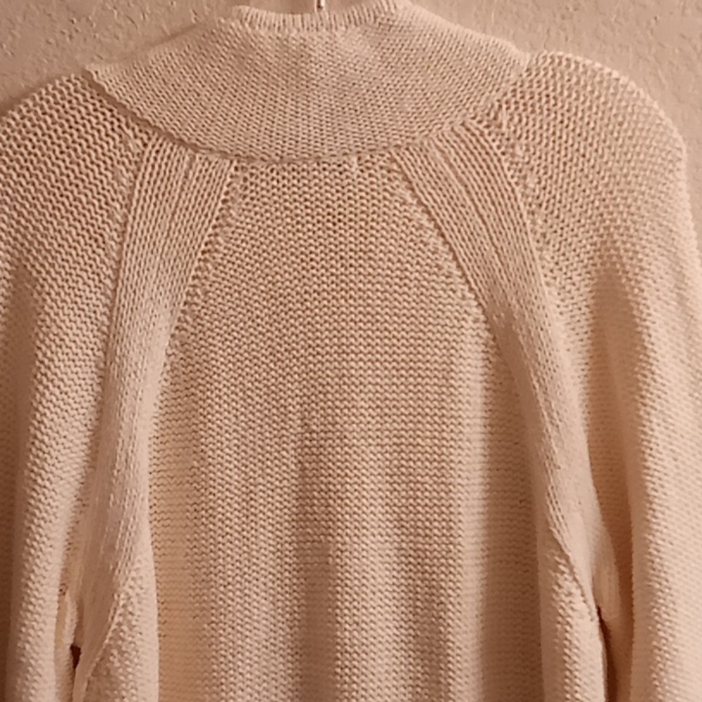 NEW J. Jill Women's Size L Cowel Neck Long Sleeves Cream Color Sweater B20 X P - Picture 5 of 13
